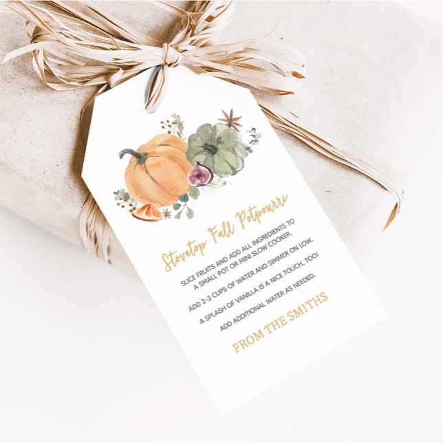 Stovetop Potpourri Favour Tags (Stovetop Potpourri Holiday Favor Tags)
