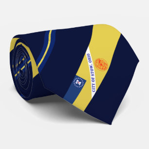 Stow (Ohio) city flag Neck Tie