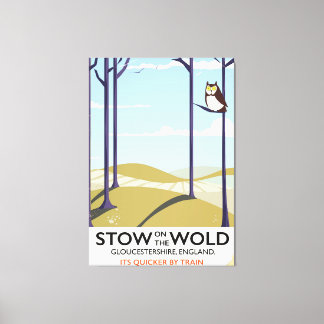 Stow-on-the-Wold,Gloucestershire, England Canvas Print
