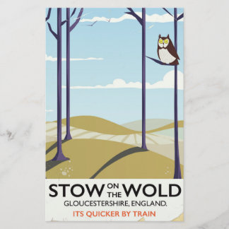 Stow-on-the-Wold,Gloucestershire, England Stationery