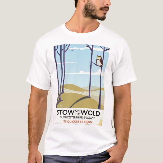 Stow-on-the-Wold,Gloucestershire, England T-Shirt (Front)