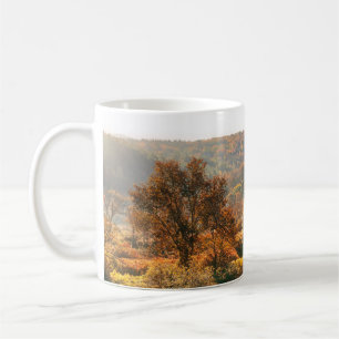Stowe morning in Autumn with colourful foliage and Coffee Mug