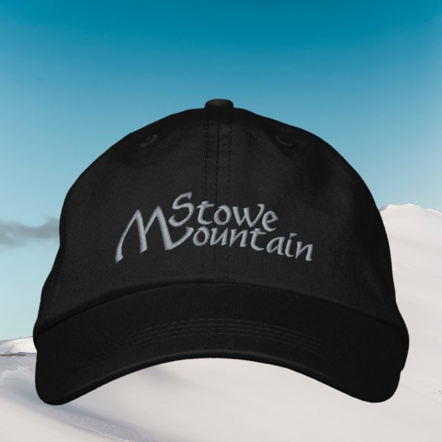 Stowe Mountain Vermont Embroidered Hat (Creator Uploaded)