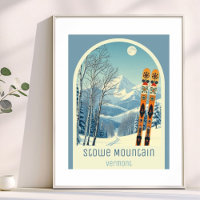 Stowe Mountain Vermont ski resort 