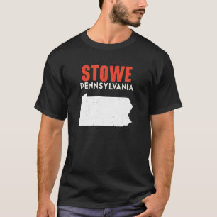 Stowe Pennsylvania USA State America Travel T-Shirt