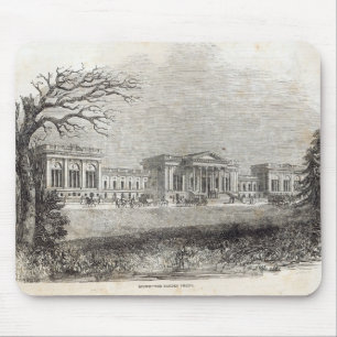 Stowe - the Garden Front Mouse Mat