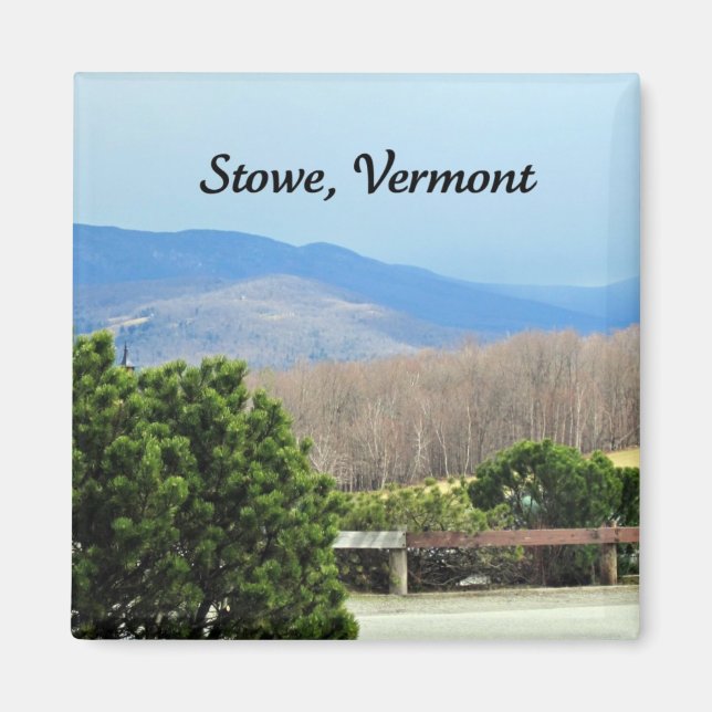 Stowe, Vermont Magnet (Front)