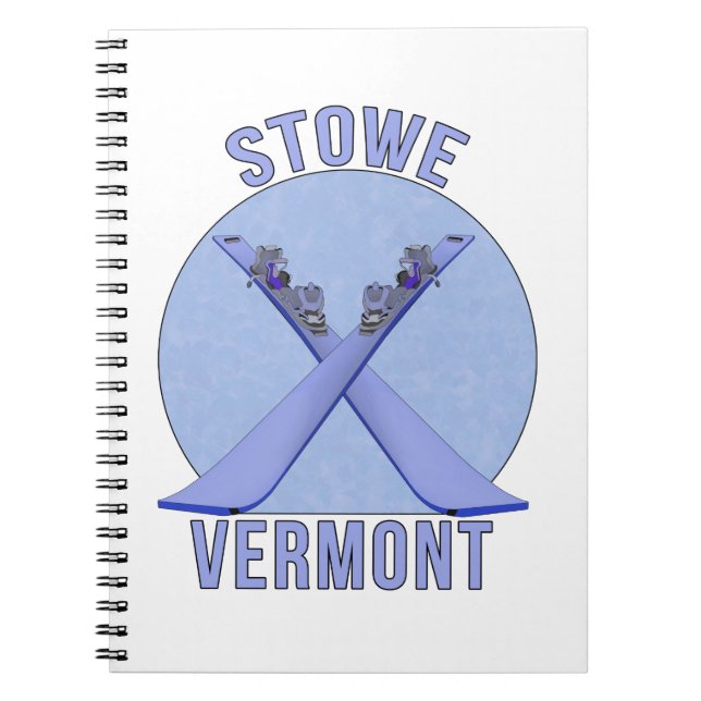 Stowe, Vermont Notebook (Front)