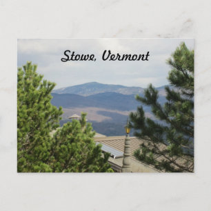 Stowe, Vermont Postcard