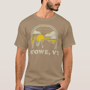 Stowe Vermont Vermont VT Vintage Hiking T-Shirt