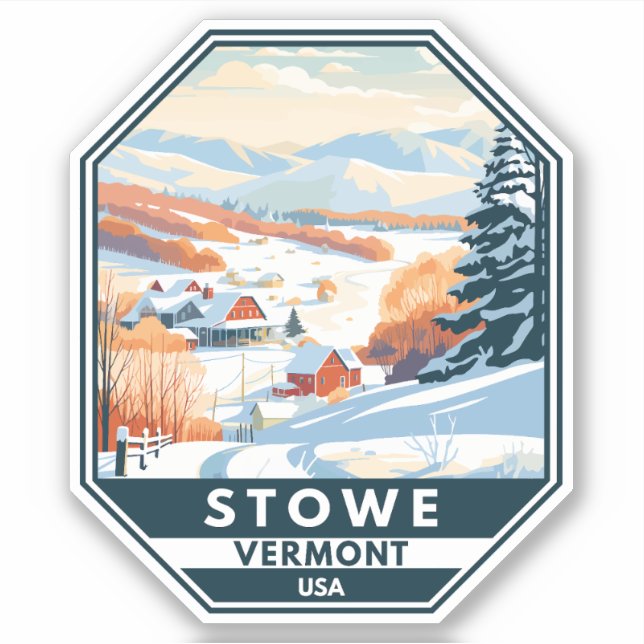 Stowe Vermont Winter Vintage (Front)