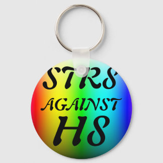 STR8 AGAINST H8 KEY RING