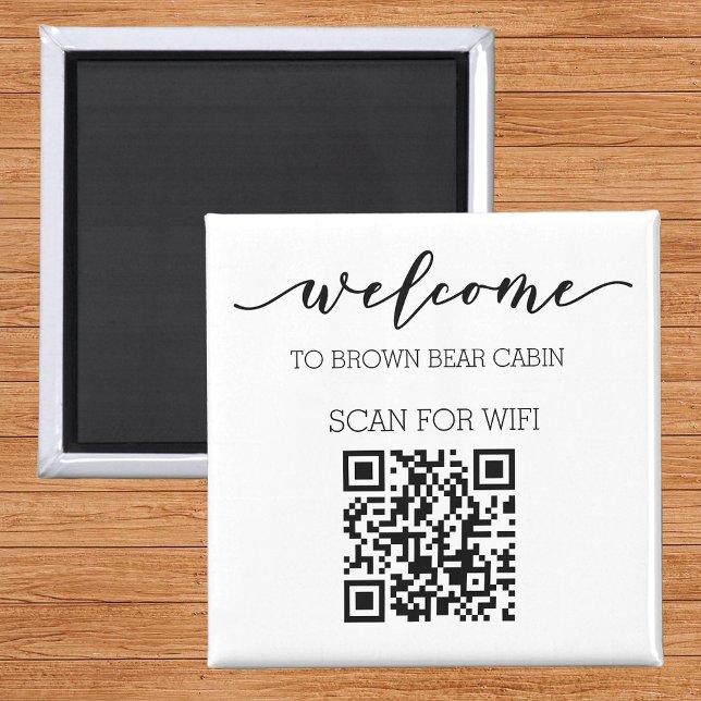 STR Guide QR Code Information WIFI Rental   Magnet (Creator Uploaded)