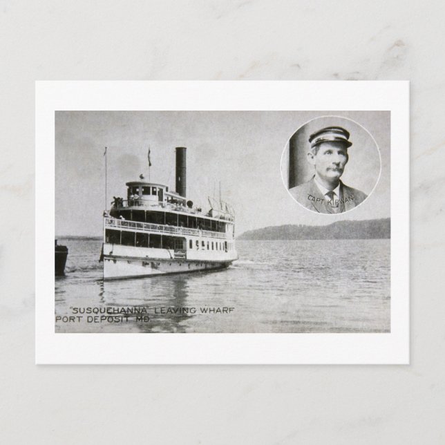 Str. Susquehanna, Port Deposit, Maryland Postcard (Front)