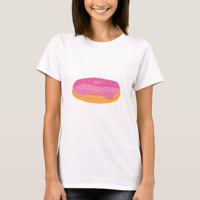 Straberry Doughnuts T-Shirt (Front)