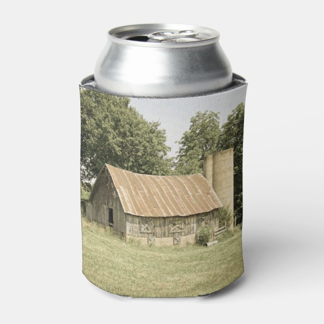 Strafford Mo Barn Antique Can Cooler (Can Front)
