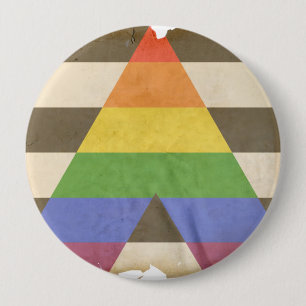 STRAIGHT ALLY 10 CM ROUND BADGE