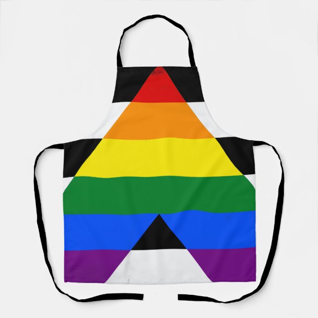 Straight Ally Flag Apron (Front)
