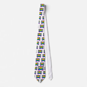 Straight Ally Flag Tie