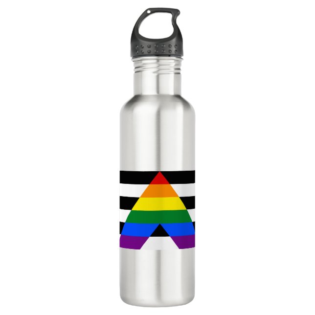 Straight Ally Pride 710 Ml Water Bottle (Front)