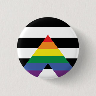 Straight Ally Pride Flag Button