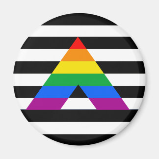 Straight Ally Pride Magnet