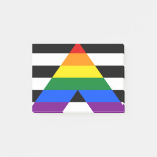 Straight Ally Pride Post-it Notes