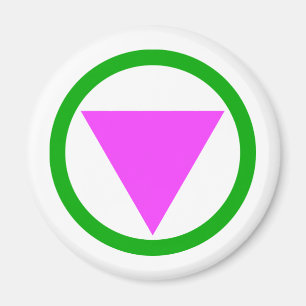 Straight Ally Symbol Magnet