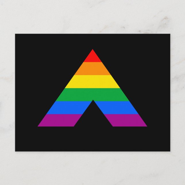 Straight Ally Symbol Postcard (Front)