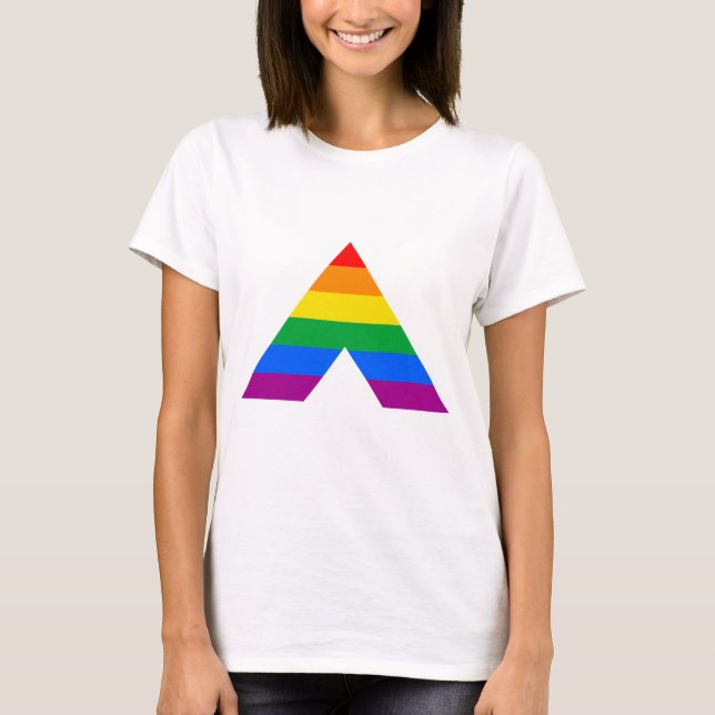 Straight Ally Symbol T-Shirt (Front)