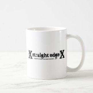 Straight Edge Coffee Mug