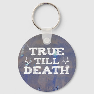 Straight Edge Key Ring