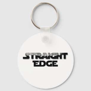 Straight-Edge Key Ring