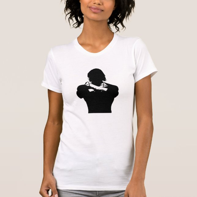 Straight Edge Silhouette T-Shirt (Front)