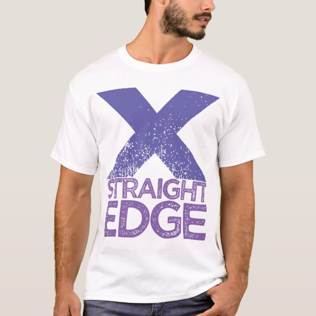 Straight Edge T-shirt (NEW) (Front)