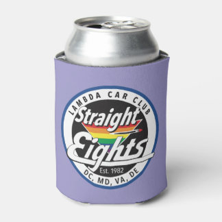 Straight Eights/LCCI Can Cooler (Lavender)
