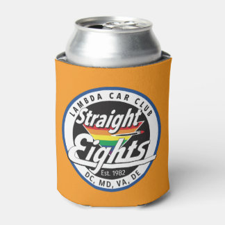 Straight Eights/LCCI Can Cooler (Orange)