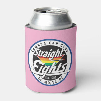 Straight Eights/LCCI Can Cooler (Pink)