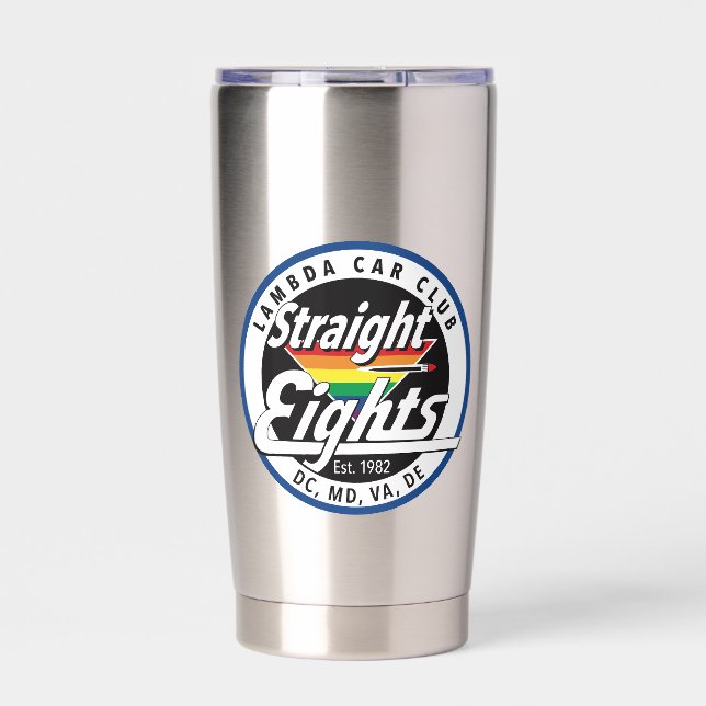 Straight Eights/LCCI Insulated Tumbler (Front)