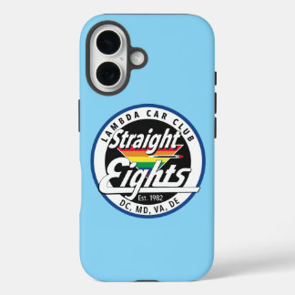 Straight Eights Phone Case (Light Blue)