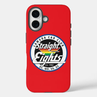 Straight Eights Phone Case (Red)