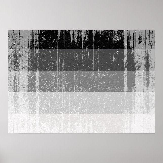 STRAIGHT FLAG DISTRESSED -.png Poster (Front)