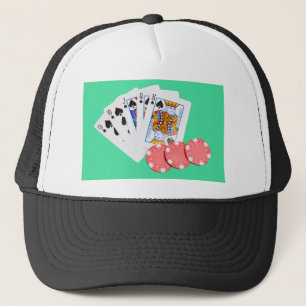 Straight Flush Trucker Hat