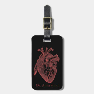 Straight From The Heart Gifts For Medical Nerds Luggage Tag