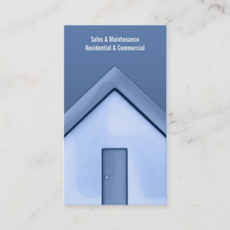 Straight House Business Card