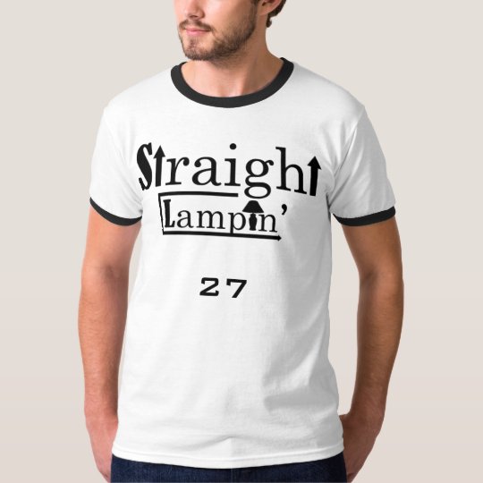 Straight Lampin' - Angel Back Warrior T-Shirt