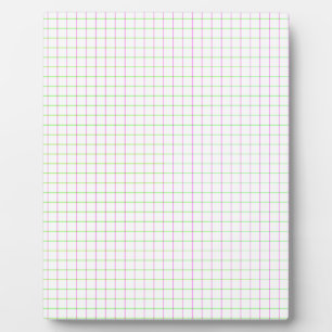 Straight Lines Plaque