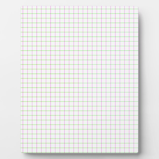 Straight Lines Plaque (Front)