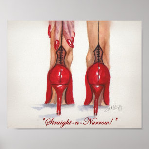 "Straight-n-Narrow!" 8x10 Print