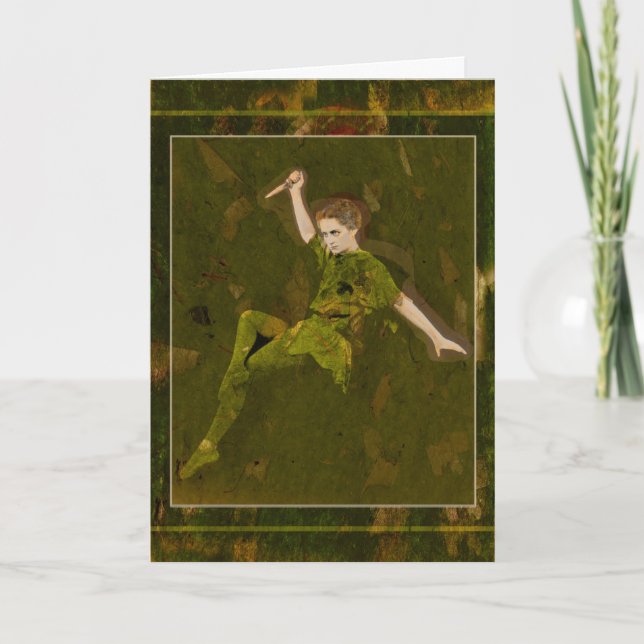 Straight On Till Morning Holiday Card (Front)